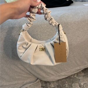Cream Steve Madden purse